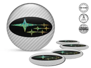 Subaru Adesivo Silicone Variante Distintivi Ruota